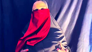 Desi Hijab Big Milk Sales Girl Leashed