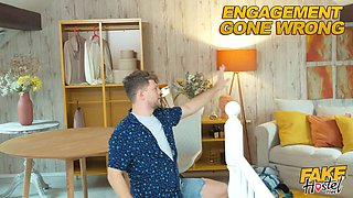Never, ever propose like this! internal cumshot gone highly wrong! - faux hostel full scene