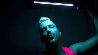 Tattooed Axel Abysse Displays His Large Asshole