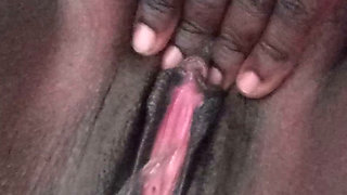 Making pussy cum alone