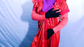 Desi Bengali hijabi Muslim bhabhi