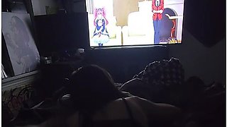 Anime & Chill With Hot Emo Slut