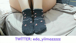 Foot- Foot Fetish- Turkish Foot- Turkish Foot Fetish- Socks- Short Socks- Turkish Porn- Turkish MILF- Turkish Owner