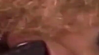 Hot Red Head Hard Banged by a Big Black Cock in Interracial Fuck