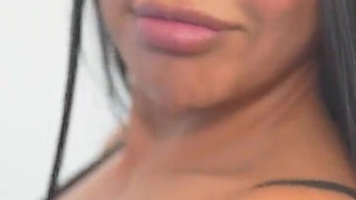 Petite Colombian MILF with Cute Tits Rides Her Fitness Trainer's Cock - Mariana Sandoval