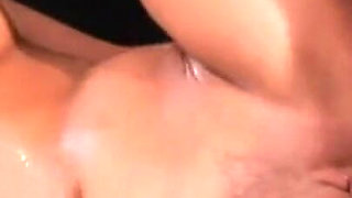 Hard anal bang with horny brunette babe