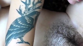 She dildos me while he fucks her - French and Quebecois