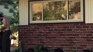 Break-up sex on the car