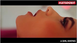 Angel Rush And Sicilia Slutty Russian Teen Seduces And Fucks Lesbian Bff