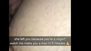 I Deflowered My 18yo Virgin Fan - Raw Creampie