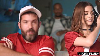 Molly Little Gangbanged by Six BBCs in Hollywood Cash