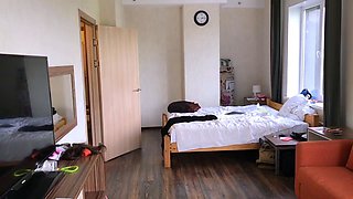 Very hot girl fucked boy after school