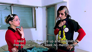 Hot Agreement: Horny Dude with Hangover Wear White Zombie T-shirt Fuck Lawier to Save Her Job Ft. Divinamaruuu (x13latex's Cut)