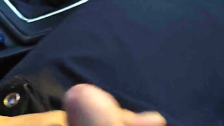 Handjob Risky Car Play - Real Couple