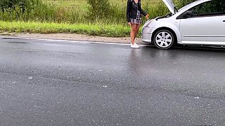 LifeKife - Sex in the Car in Gratitude for Its Repair