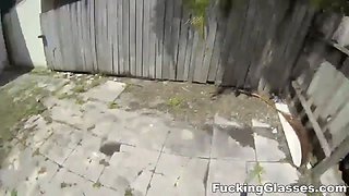 Fucking glasses - my fresh daily cunt to bang