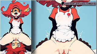Niffty Cyclops - Ahegao And Full Orgasm From Penetration And Deep Throat