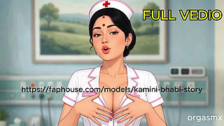 Desi Hot Doctor Bhabi Gives Special Treatment - Indian MILF Doctor Fantasy