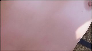 Natural Hot Girl Cream Pie Fucked On Nudist Beach Rock