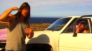 Hot busty blonde blowjob and quick sex