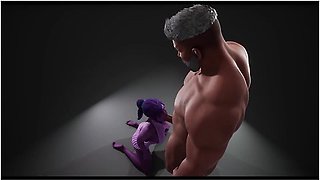 Alien Girl Rough Sex (wildlife Animation)