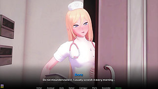 Twisted World Remake 23 - Hot Nurse Helps Me Cum with a Handjob - by Eroticgamesnc