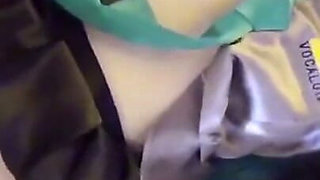Miku Cosplayer Returns Remastered - Classic Miku Costume with Solo Play and Sex - 1