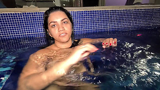 Motel Day with Pool - Loving Dirty Couple Fucking and Laughing