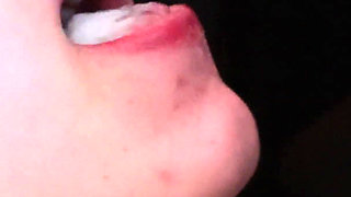 Closeup Cumshot and Cum Swallow