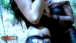 Nina Roberts: 2 Sexy Pornstars in Sexy Lesbian Action in the Forest