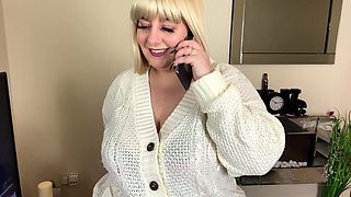 Mexicana blowjob with her big boobs