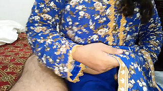 Daughter-in-law Caught by Surprise While Serving Father-in-law - Hindi Audio