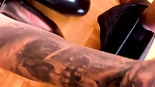 Big Boobed Dutch Student Sucks and Swallows BBC Cum