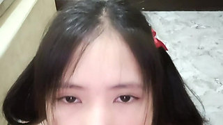 Cute Stepsister POV DEEPTHROAT SWALLOW