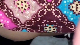 Hot Maid Close-up Blowjob and Oil Massage in Kitchen.