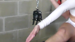 Cute Brunette Teen Loves When Her Feet Are Licked