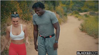 Tight Model Stretched Out By Huge Bbc With Louie Smalls And Ella Reese