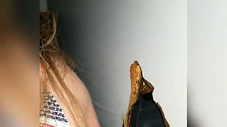 Charlie glory hole blowjob
