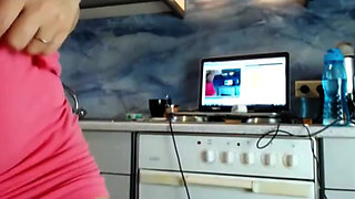 Sexydea Flashing Ass on Live Webcam