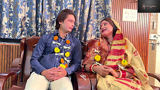 After Marrying the Newlywed Bride, the Husband Brought Her Home and Had Sex with Her on the Night of the Wedding.