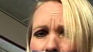 Secretary Tied to Chair Tapegagged
