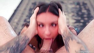Hailey Roses Brunette Passion Overwhelms In Rough Indian Encounter
