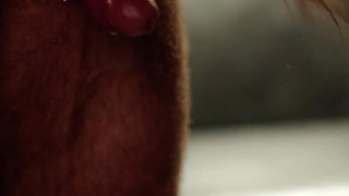 Tight Latex Blonde Deepthroated by Massive Muscle Stud - Relentless Facefuck & Messy Finish