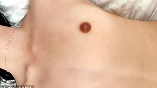 She takes it in her ASS for the first time