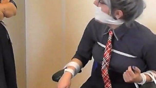 Luna Grey & Violet Haze - corporate bitches payback hD