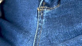 Mature Performer Roxyridesagain Spanks and Crops Her Booty in Assless Jeans Until She Decides to Turn Her Attention to Her Meaty