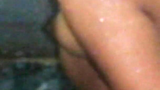 Desi Maid Being Husband's Shower Partner Under Wife's Nose