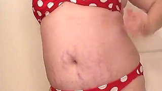 Red Bikini Striptease