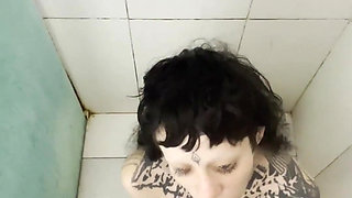 Tattooed Slut Never Stops Halfway Every Drop, Every Time, All the Piss