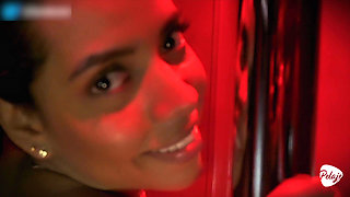 Saraboom Dances and Masturbates with a Huge Dildo That's Perfect for Her Massive Ass and Pussy